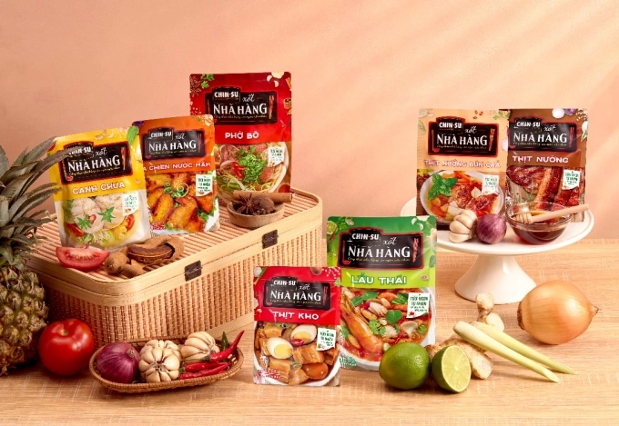 Loạt sản phẩm nổi bật của thương hiệu. Ảnh: Masan