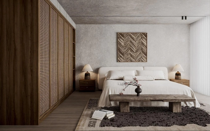 Các sản phẩm được sử dụng cho phòng ngủ. Ảnh: Gỗ Minh Long