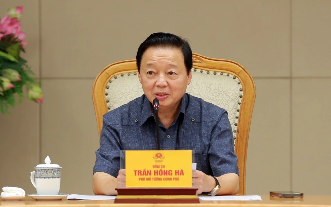 Phó Thủ tướng Trần Hồng Hà tại sự kiện. Ảnh: VGP