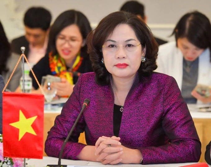 Bà Nguyễn Thị Hồng, Thống đốc Ngân hàng Nhà nước. Ảnh: SBV