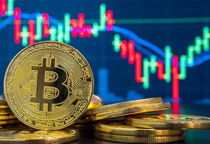 Ảnh minh họa đồng Bitcoin. Ảnh: Reuters.
