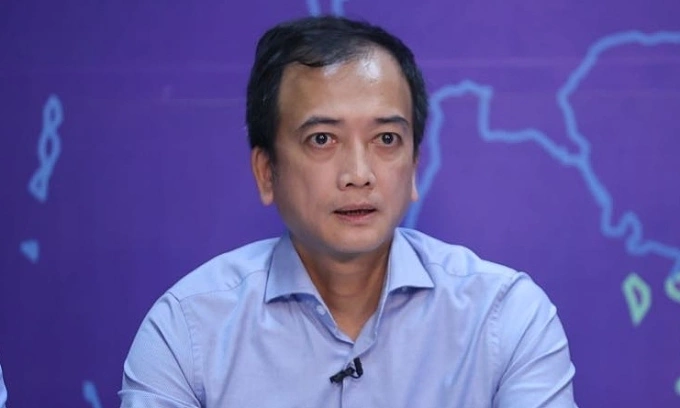 Phó cục trưởng Cục Điện lực (Bộ Công Thương) Trịnh Quốc Vũ tại một tọa đàm, ngày 10/9. Ảnh: VGP