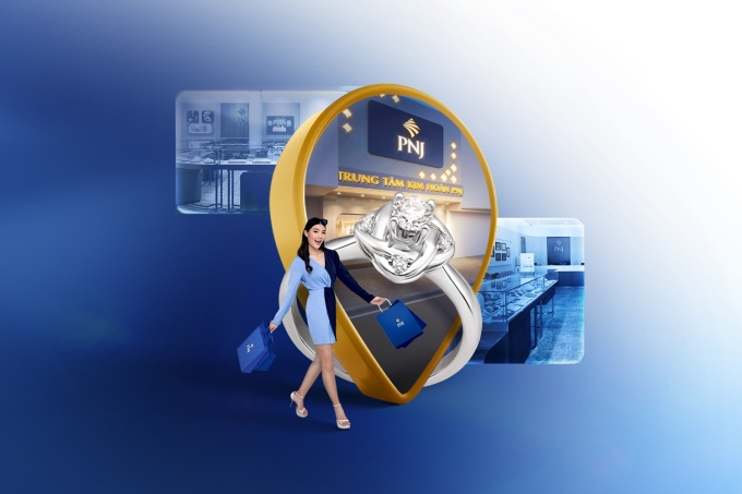 PNJ triển khai chương trình Chuỗi tọa độ - Ưu đãi trang sức. Ảnh: PNJ