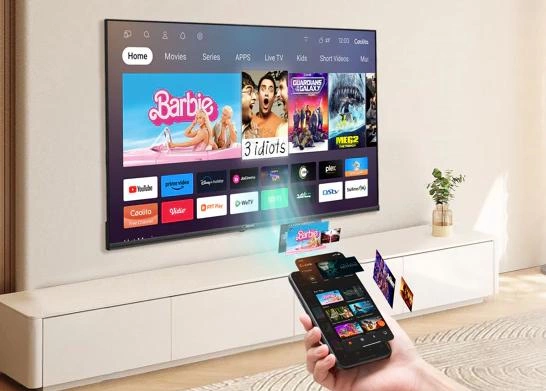 Coocaa Tivi S3U+ có thiết kế nhỏ gọn với các nhiều tính năng cho đa thế hệ. Ảnh: Coocaa