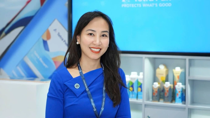 Bà Bùi Hương tại văn phòng công ty ở TP HCM. Ảnh: NVCC