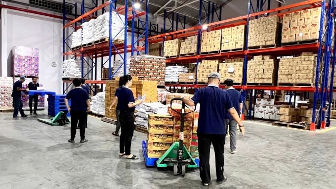 Kho Bình Đường vận hành từ năm 2024 đã trở thành điểm nhấn trong chuỗi logistics của SATRA. Ảnh: SATRA