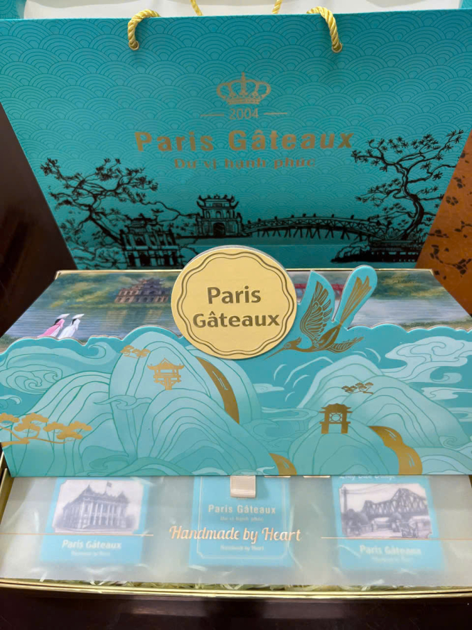 Hộp quà Trung thu Paris Gâteaux kết hợp nhiều hương vị Á - Âu - 1