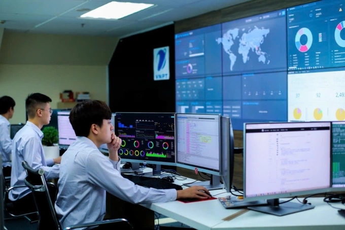 Mô hình quản trị dựa trên dữ liệu giúp VNPT nâng cao tính minh bạch. Ảnh: VNPT