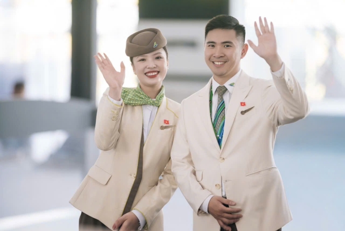 Tiếp viên của Bamboo Airways. Ảnh: Bamboo Airways