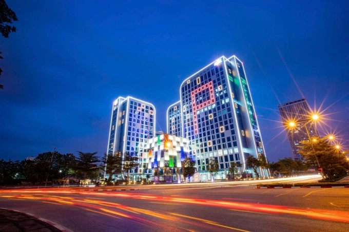 Trụ sở tập đoàn FPT tại Hà Nội. Ảnh: FPT