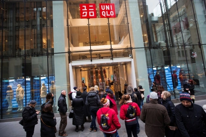 Một cửa hàng của Uniqlo ở New York (Mỹ). Ảnh: Reuters