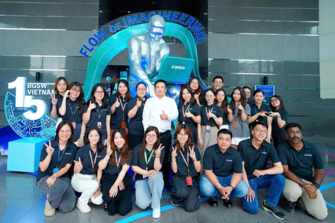 Đội ngũ nhân sự của BGSW Việt Nam. Ảnh: BSGW