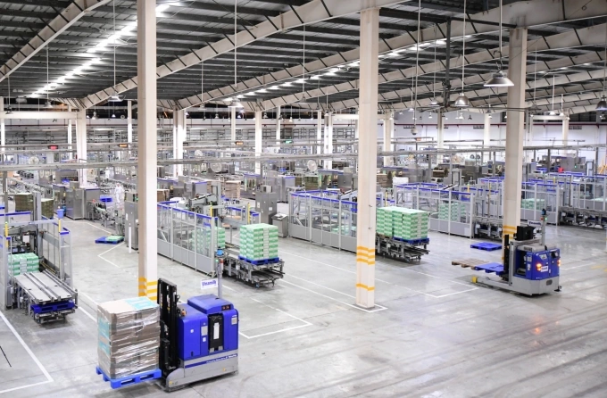 Nhà máy sản xuất của công ty được tự động hóa, với công nghệ hiện đại. Ảnh: Vi Nam
