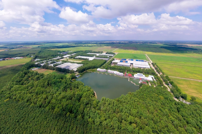 Trang trại Vinamilk Green Farm. Ảnh: Vi Nam