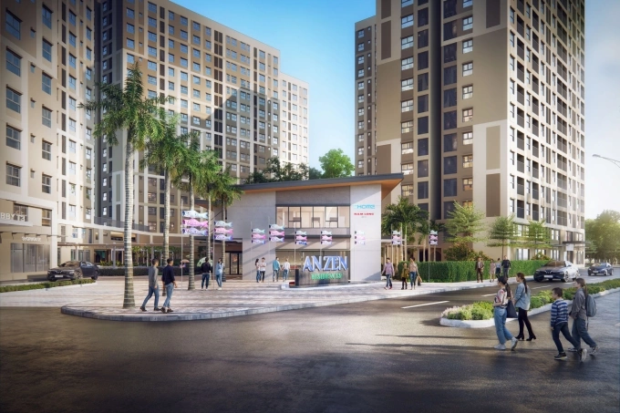 An Zen Residences tích hợp đa dạng sản phẩm. Ảnh: Nam Long ADC