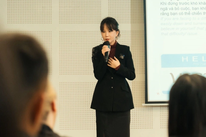 CEO Hoàng Song Hà ưu tiên nhất là sự hài lòng trọn vẹn của khách hàng. Ảnh: Ansha