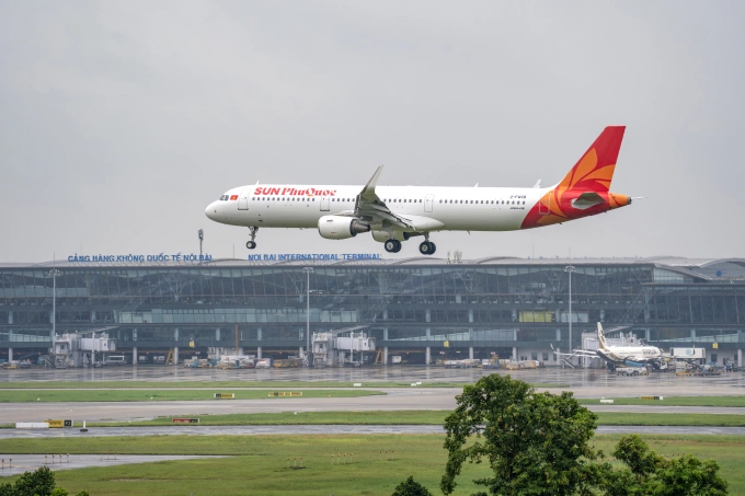 Máy bay của Sun PhuQuoc Airways. Ảnh: Sun Group