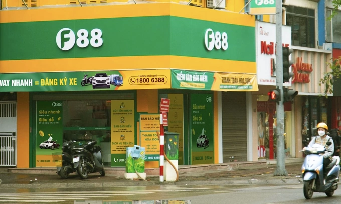Một cửa hàng kinh doanh của F88 tại Hà Nội. Ảnh: NVCC