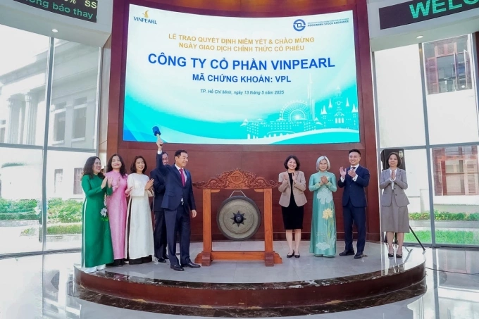 Vinpearl niêm yết trên sàn HOSE từ tháng 5/2025. Ảnh: Vinpearl