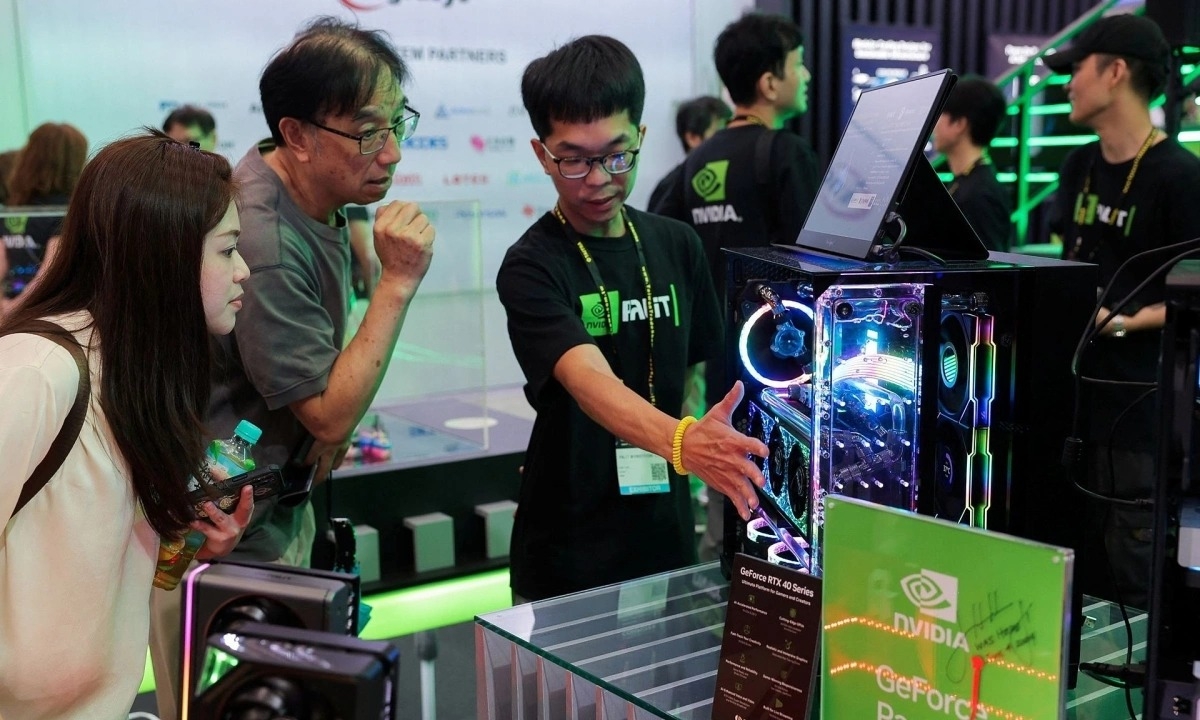 Nvidia là công ty đầu tiên trên thế giới trị giá 5.000 tỷ USD