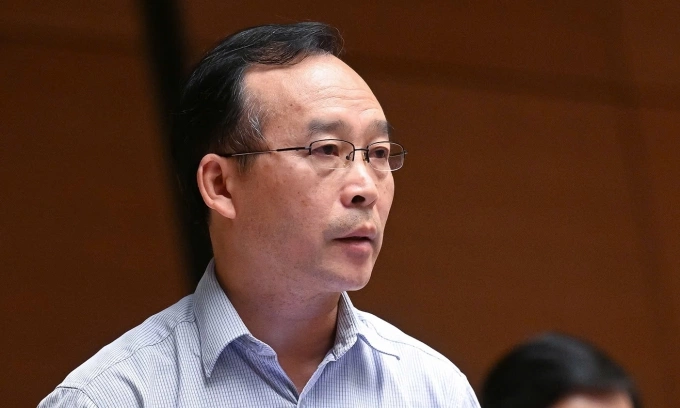 Phó trưởng đoàn Đại biểu Quốc hội Bắc Ninh Trần Văn Tuấn. Ảnh: Media Quốc hội