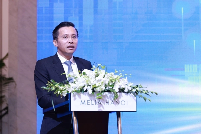 Ông Phạm Như Ánh, Tổng giám đốc MB phát biểu tại sự kiện. Ảnh: MB