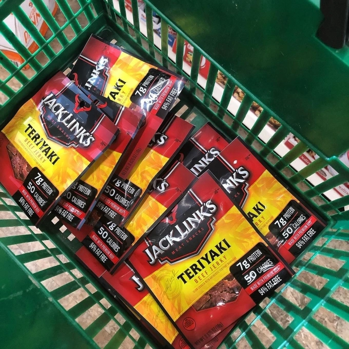 sản phẩm bò khô đóng túi zip của Jack Links. Ảnh: Jack Links