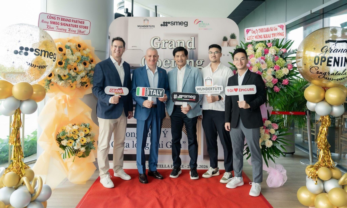 Smeg khai trương cửa hàng thứ 4 tại TP HCM