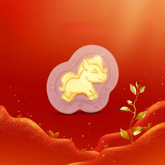 Vàng mini 99,99% Tiểu Lộc Đại Phát. Ảnh: PNJ