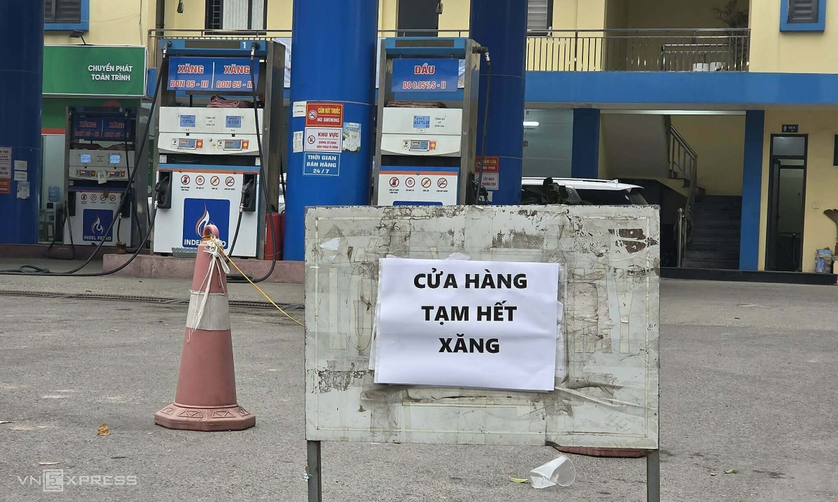 Cây xăng hạn chế bán nhiên liệu