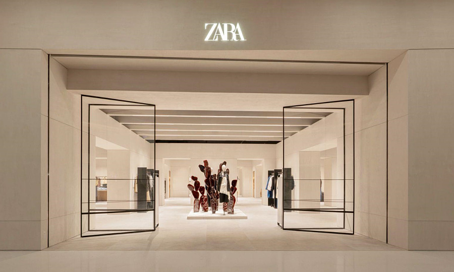 Cửa hàng Zara 2.000 m2, tích hợp công nghệ tại Crescent Mall