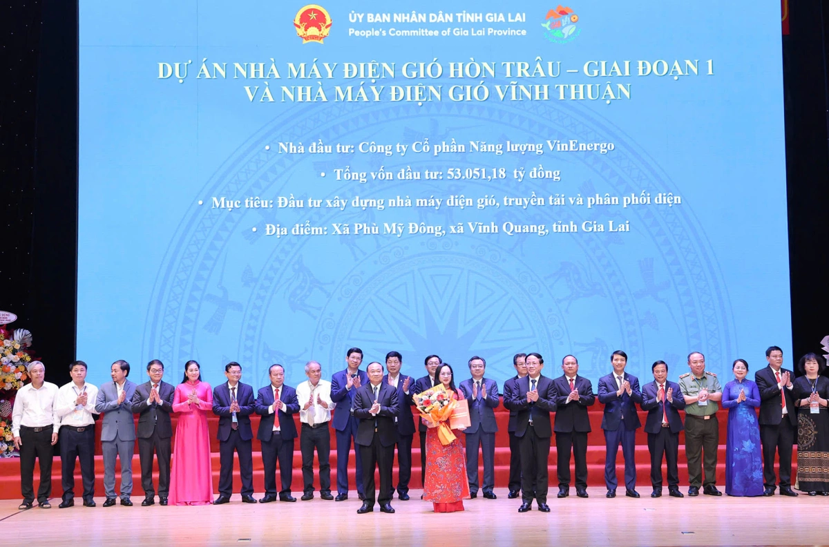 VinEnergo đầu tư 8 tỷ USD vào cụm nhà máy điện gió Gia Lai