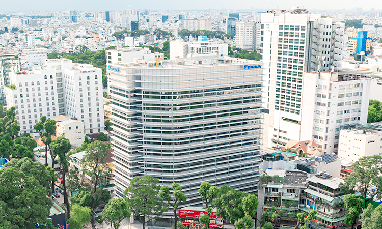 Tháp Daikin Air Tower đạt ba chứng chỉ công trình hạng bạch kim