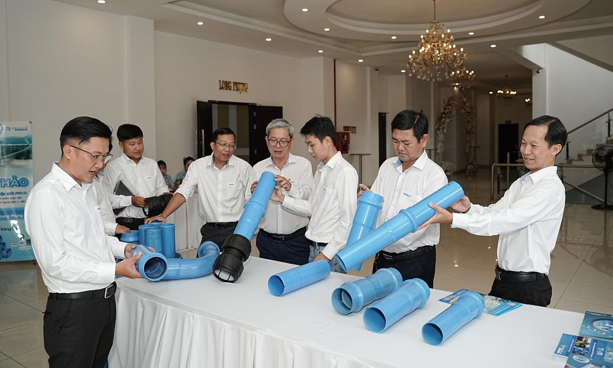 Giải pháp ống PVC-O giúp cải thiện độ bền công trình cấp nước