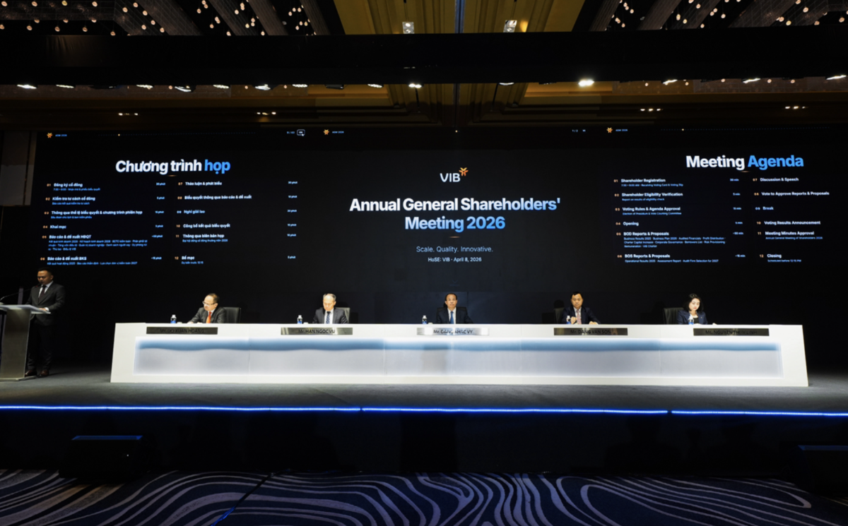 VIB sẽ chia cổ tức tỷ lệ 19%