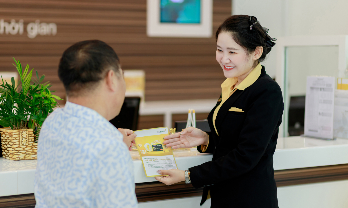 Bac A Bank miễn phí thường niên cho chủ thẻ tín dụng