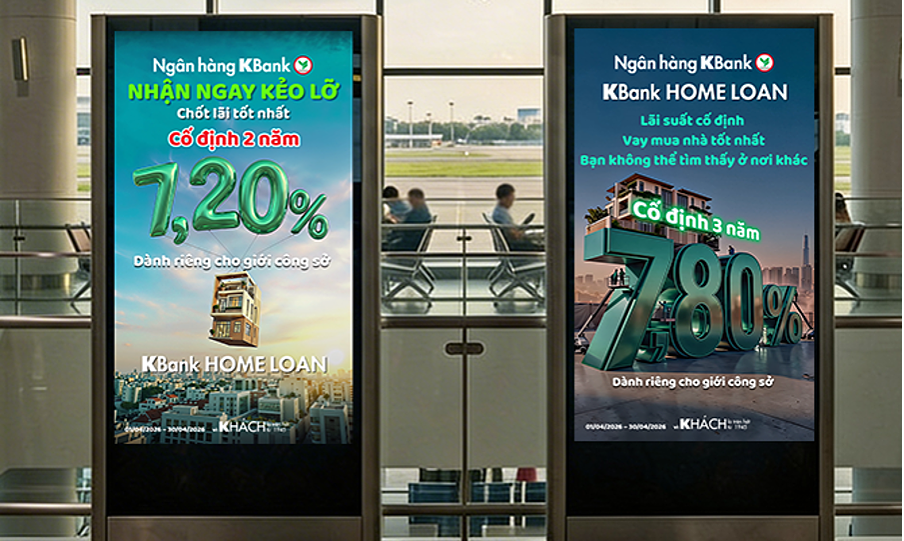 KBank hỗ trợ lãi suất vay mua nhà