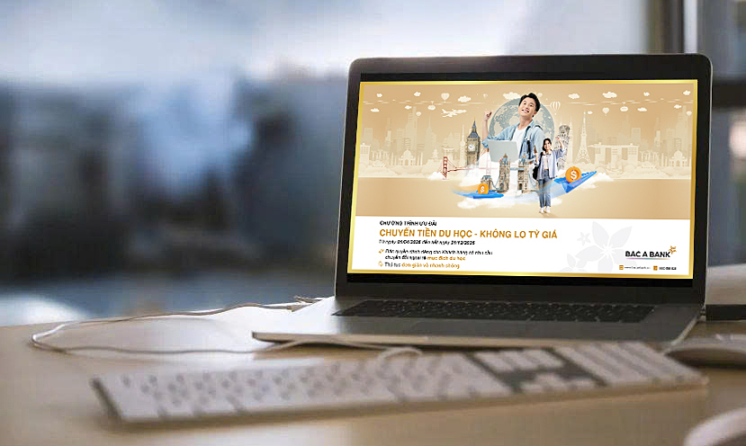 Bac A Bank ưu đãi tỷ giá chuyển tiền du học