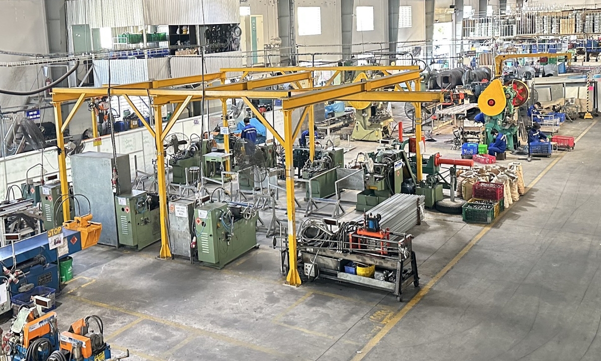 Cát Vạn Lợi đẩy mạnh cung ứng vật tư cơ điện ra ASEAN