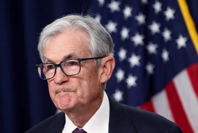 Chủ tịch Fed Jerome Powell trong cuộc họp báo tháng 3/2026. Ảnh: Reuters