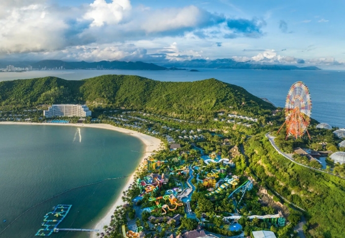 Toàn cảnh Vinpearl Nha Trang. Ảnh: Vingroup