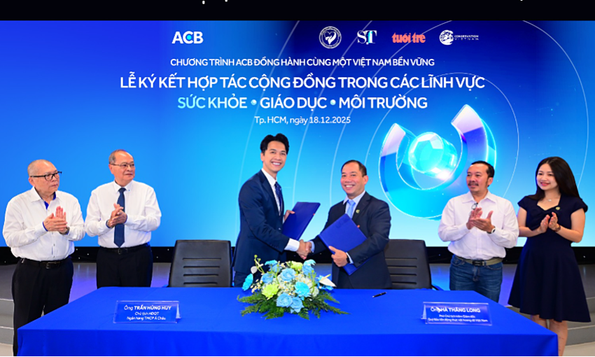 Dấu ấn phát triển bền vững của ACB