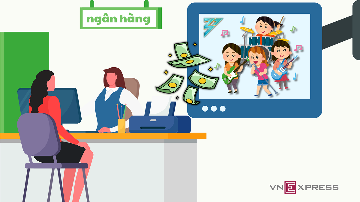 Ngân hàng gia nhập đường đua show giải trí