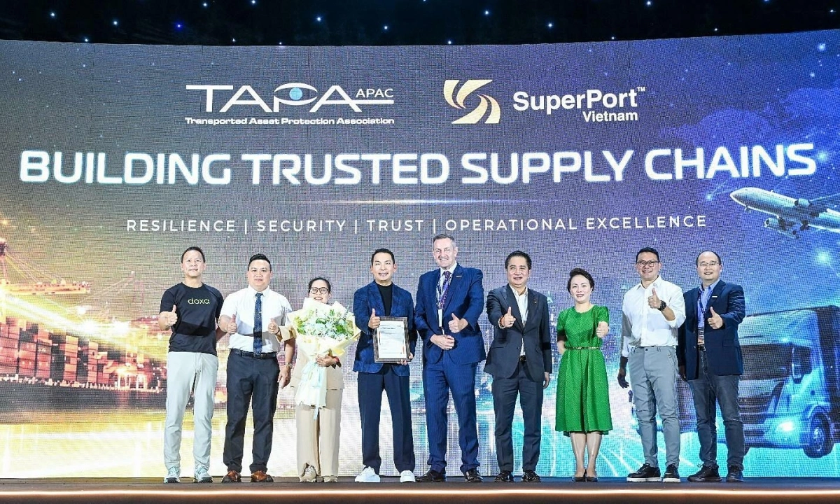 Cảng logistics của T&T Group đạt chứng nhận an ninh quốc tế