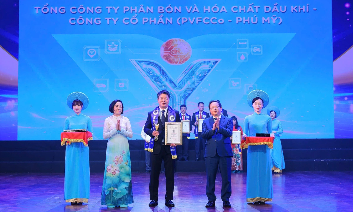 Phú Mỹ nhận loạt giải thưởng nhờ chiến lược quản trị toàn diện
