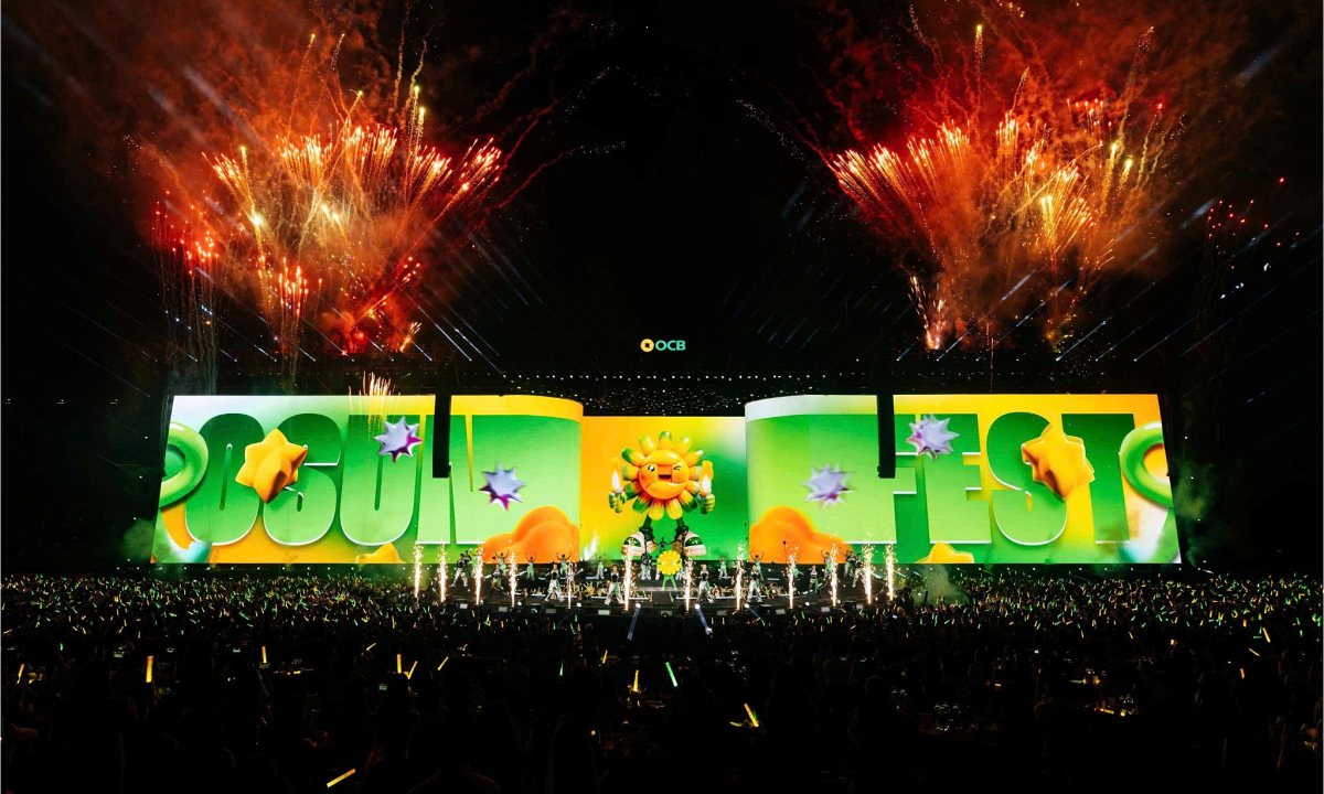 OCB điểm lại dấu ấn 30 năm qua đêm nhạc Osunfest 2026