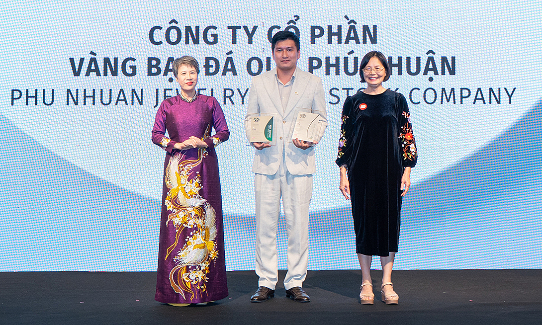 PNJ được vinh danh "Lãnh đạo tầm nhìn xanh 2026"