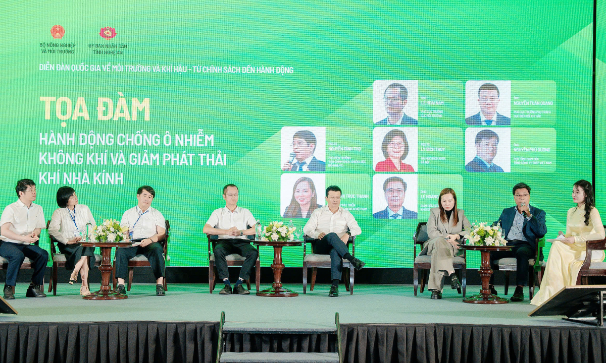 Vinamilk nêu sáng kiến giảm thải tại diễn đàn về môi trường