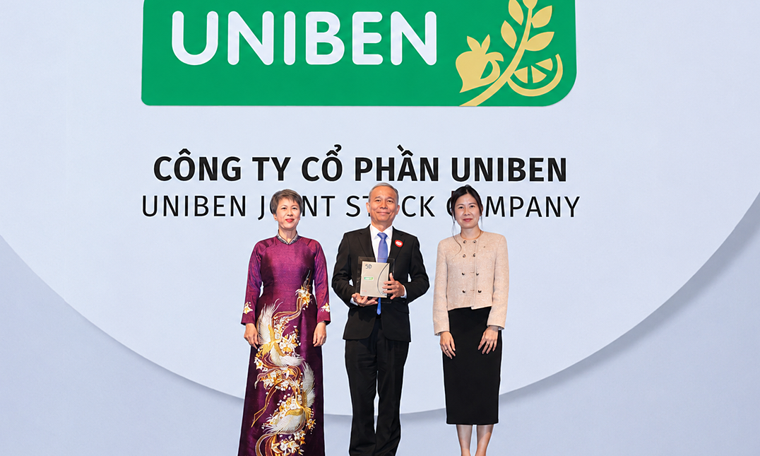 Triết lý giúp Uniben được vinh danh "quản trị doanh nghiệp xuất sắc"