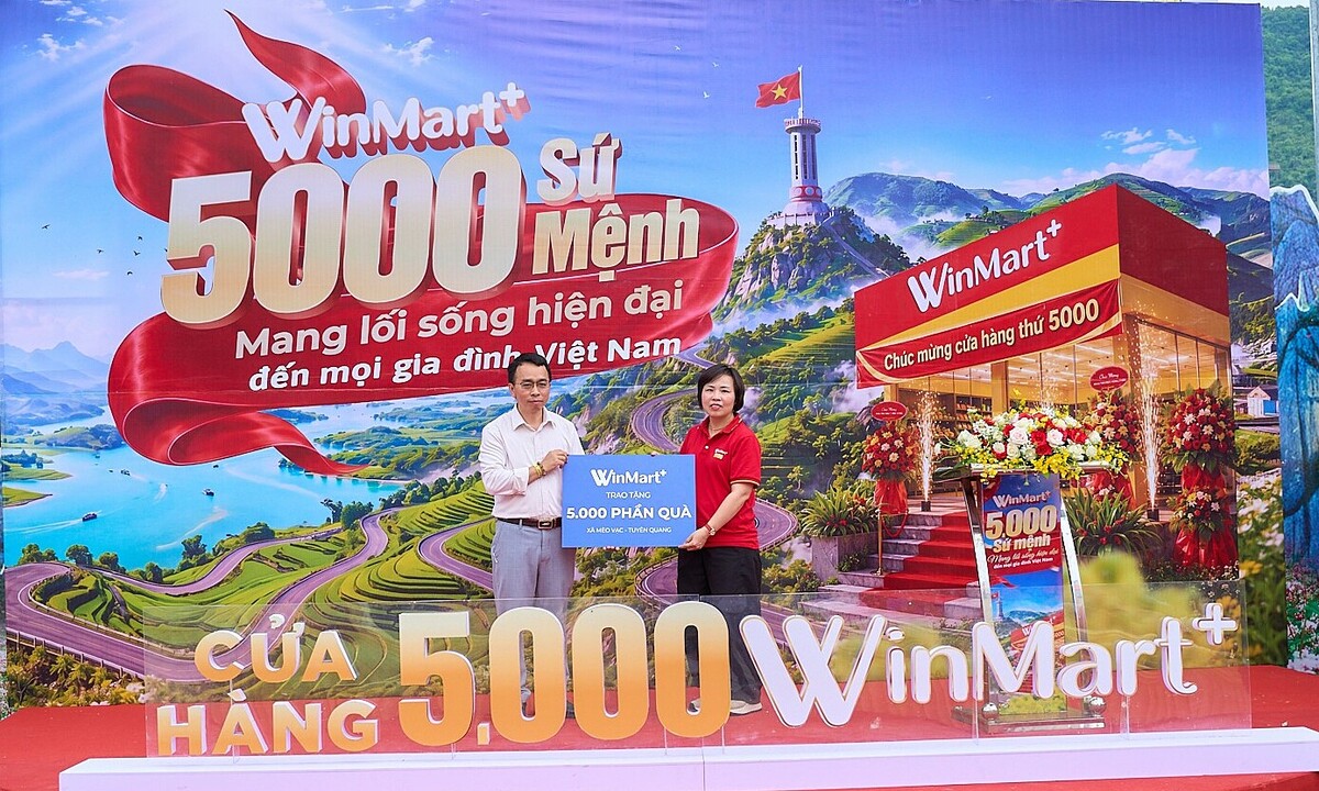 WinMart+ mở cửa hàng thứ 5.000